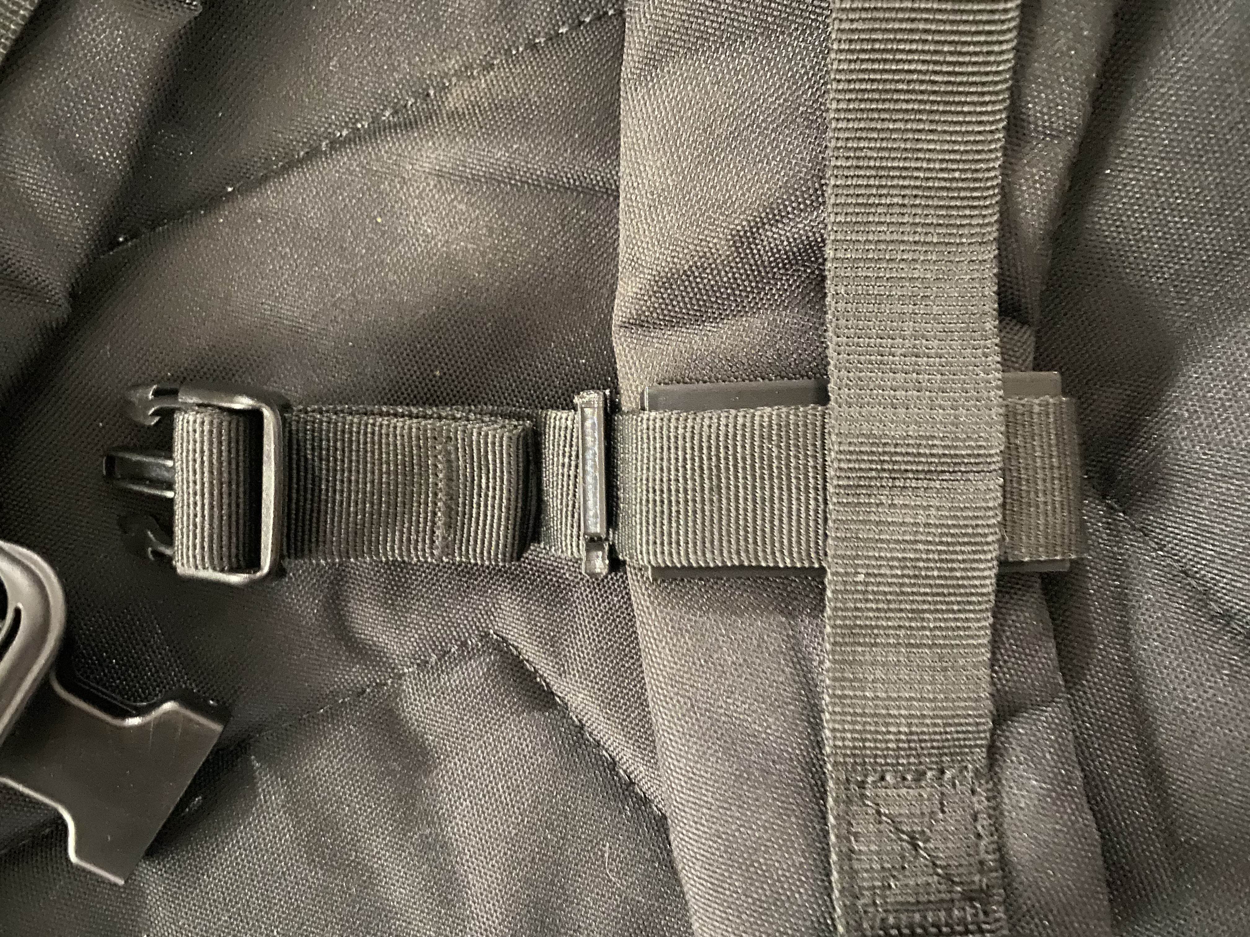 backpack strap holder