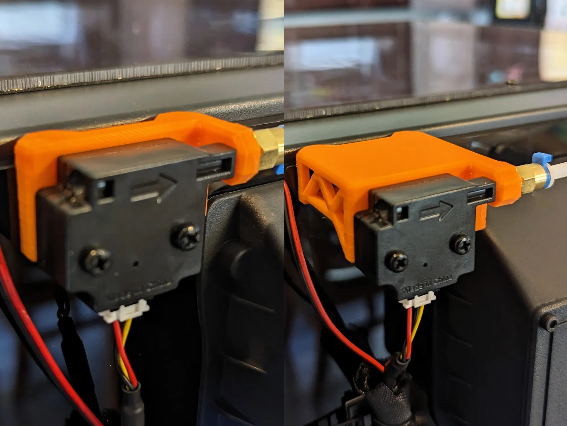 Filament Sensor Bracket for Troodon 2.0