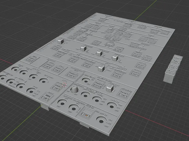 a320 Overheadpanel