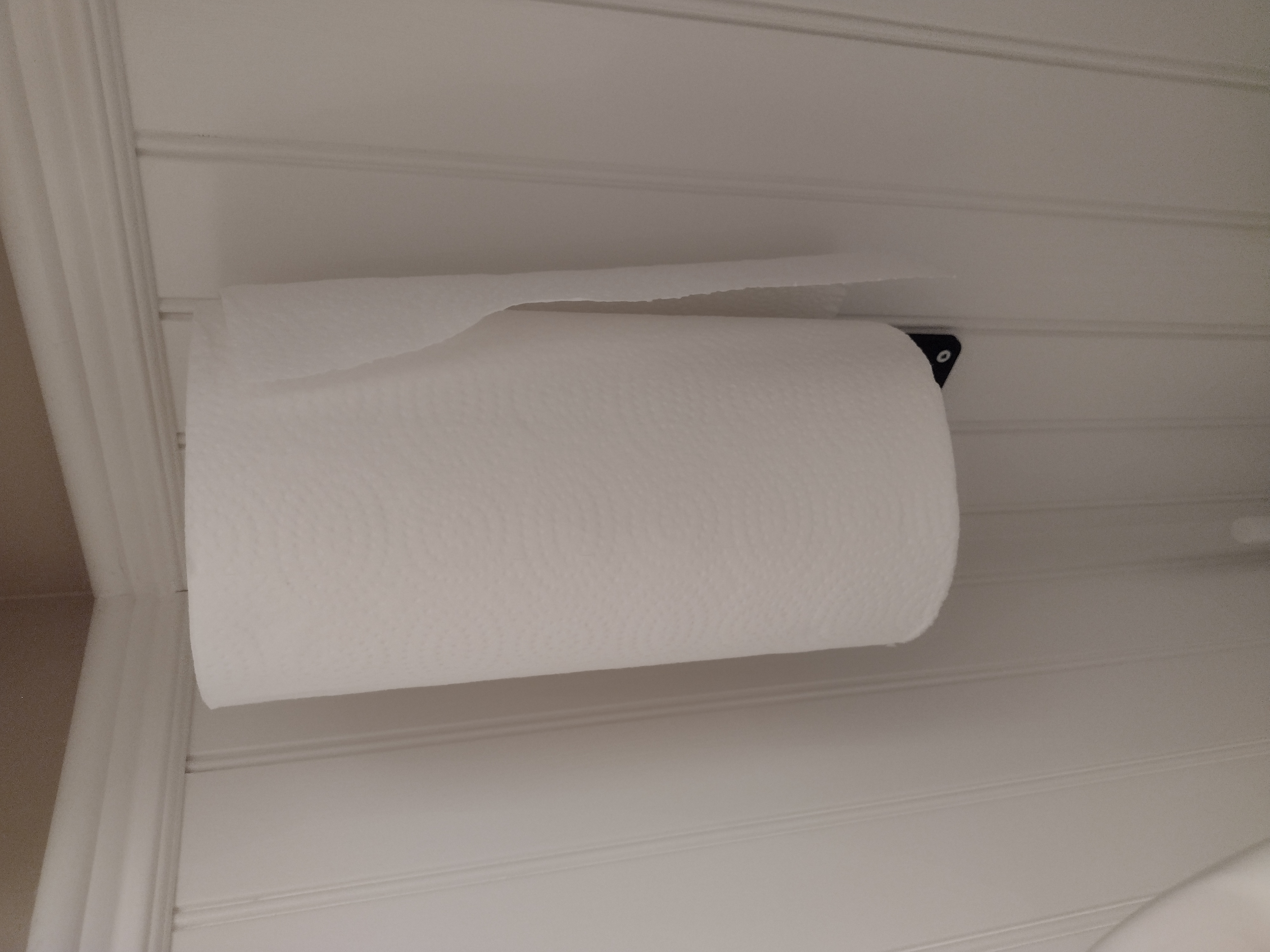 Vertical Paper Towel Holder (Wall Mounted) by southbaygsr, Download free  STL model