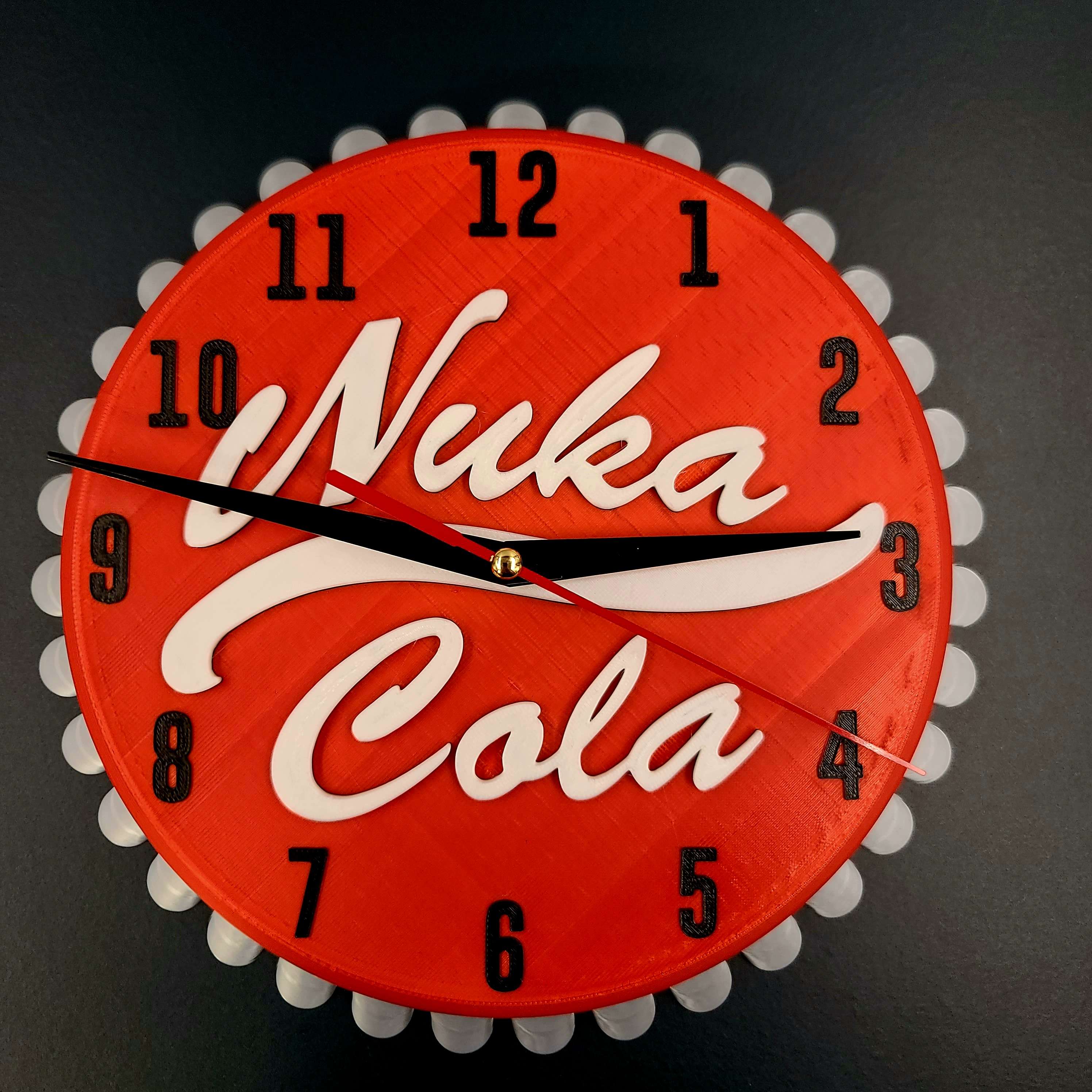 Nuka Cola Clock - Fan Art by Makers Mashup | Download free STL model ...