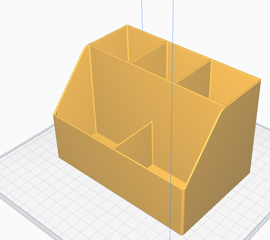 Easy resizeable desk organizer
