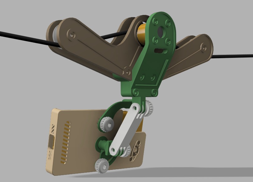 Cable Cam (motorized) by Leptónica Download free STL model