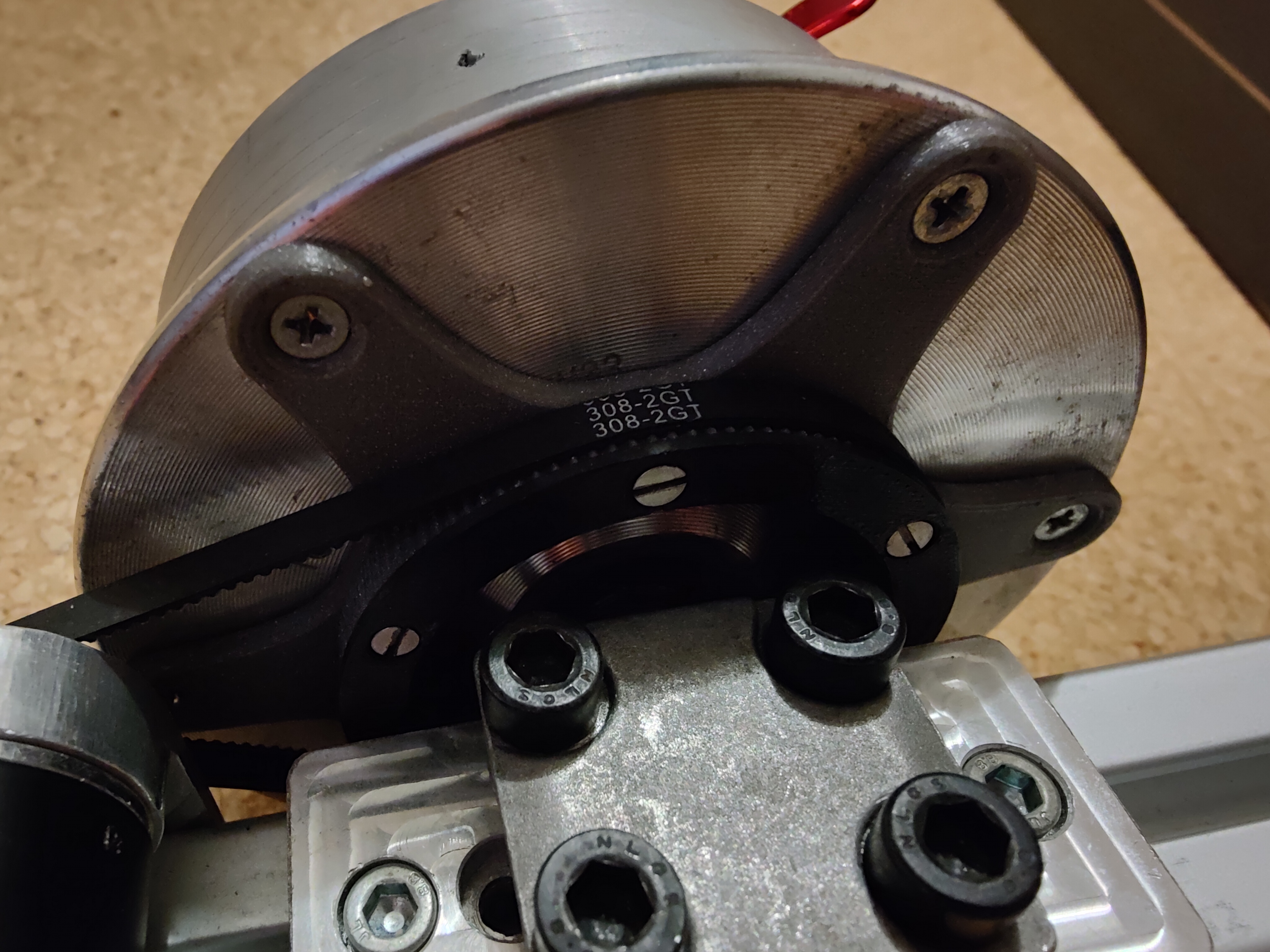 120 Tooth GT2 Pulley for 6.5" Hoverboard Motor