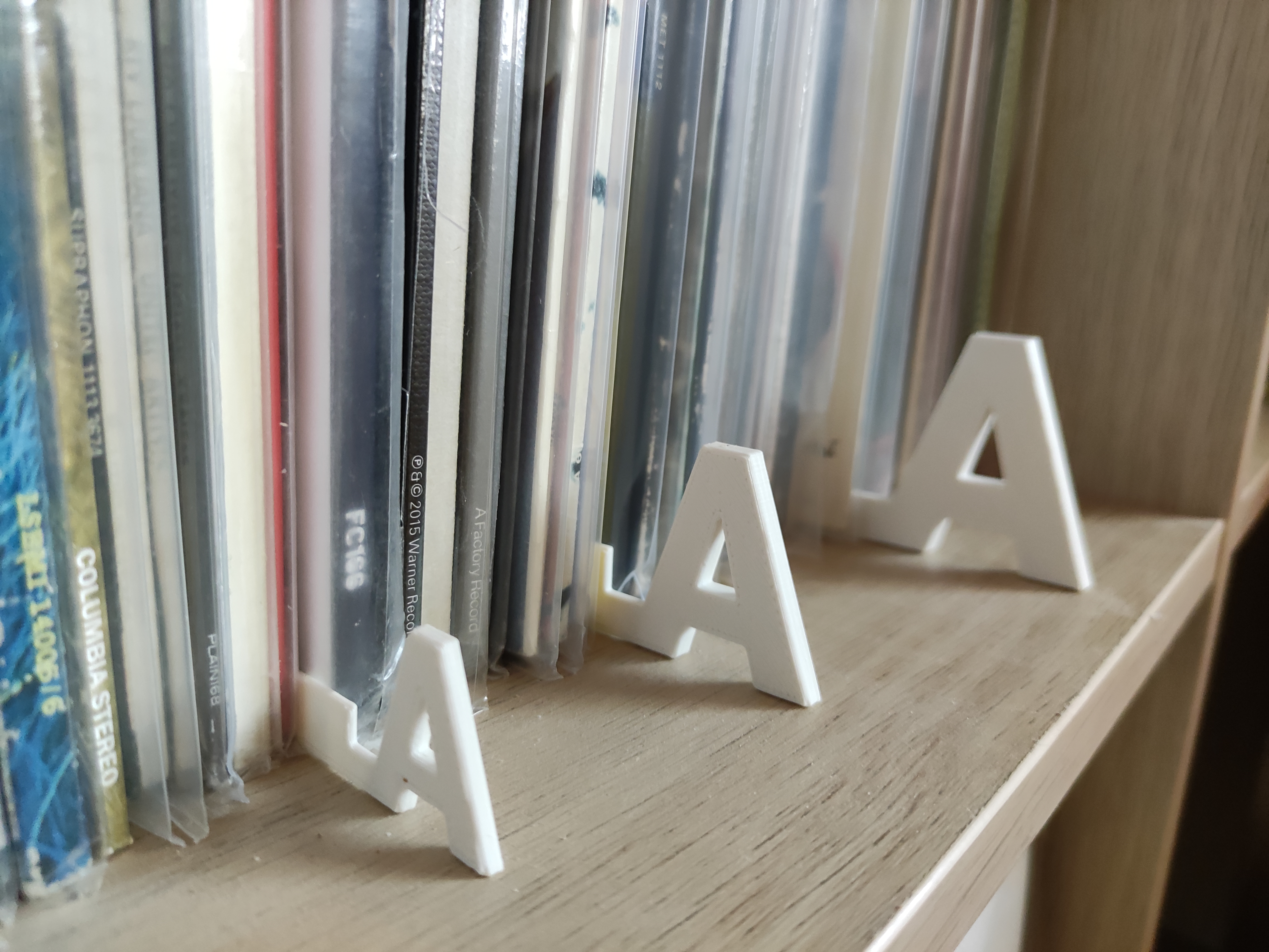 A-Z Organisers - Alphabet Dividers for Vinyl Records