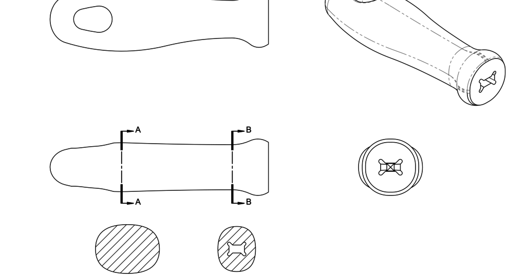 Ergonomic File Handle for Nicholson Files by PvtDBJackson Download