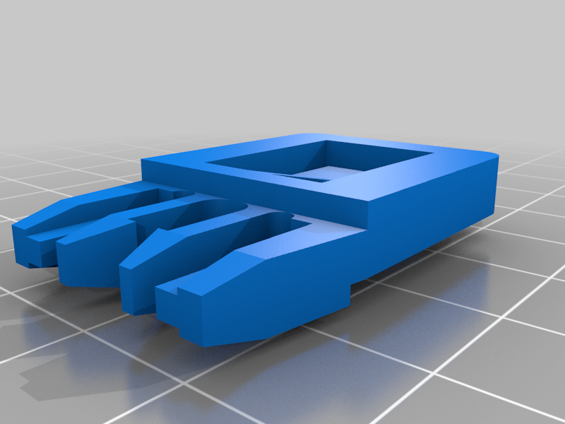 Miniatura 2 do modelo 3D Schweizer mailbox closing hook