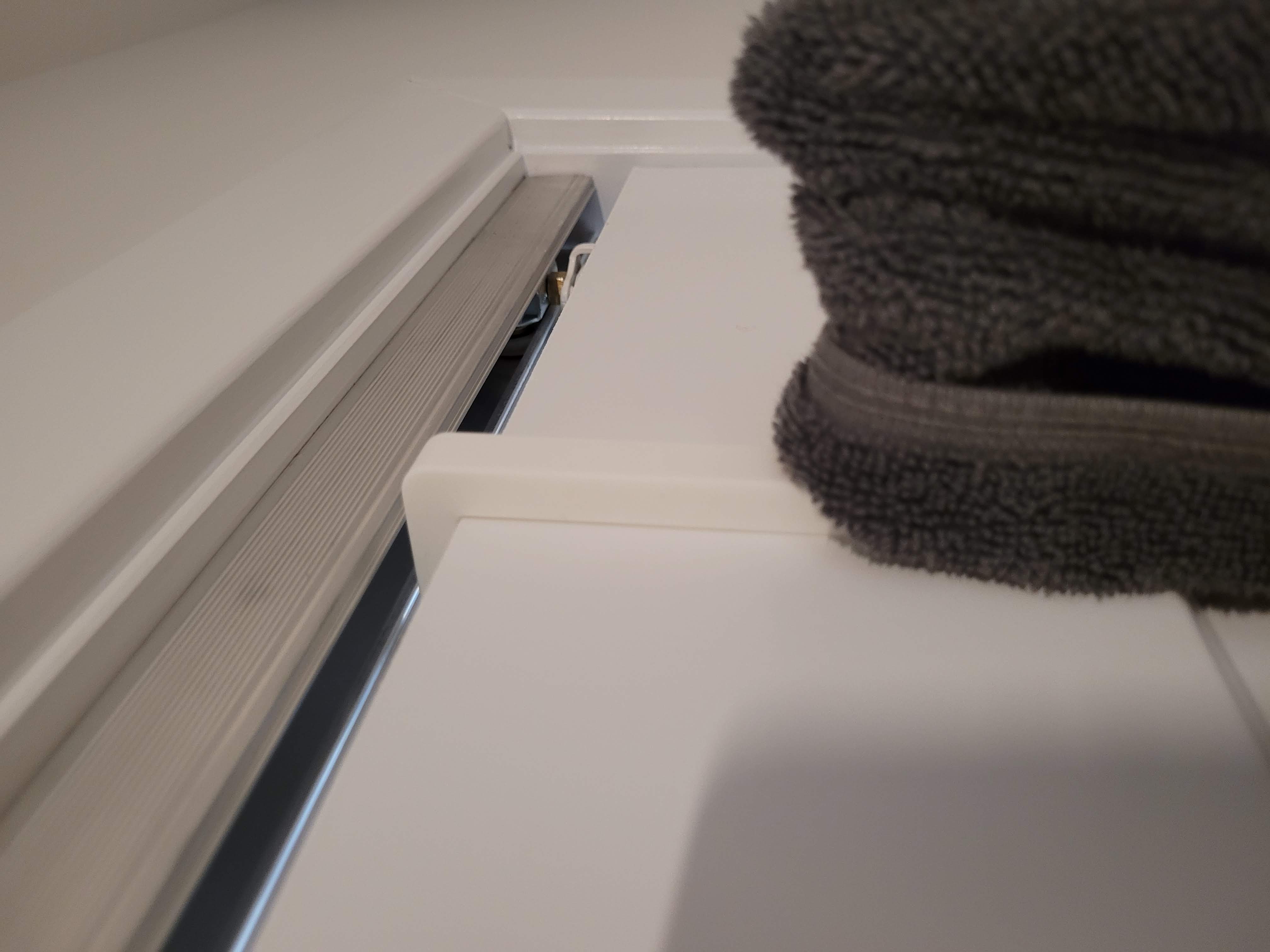 Sliding Closet Door Towel Hanger