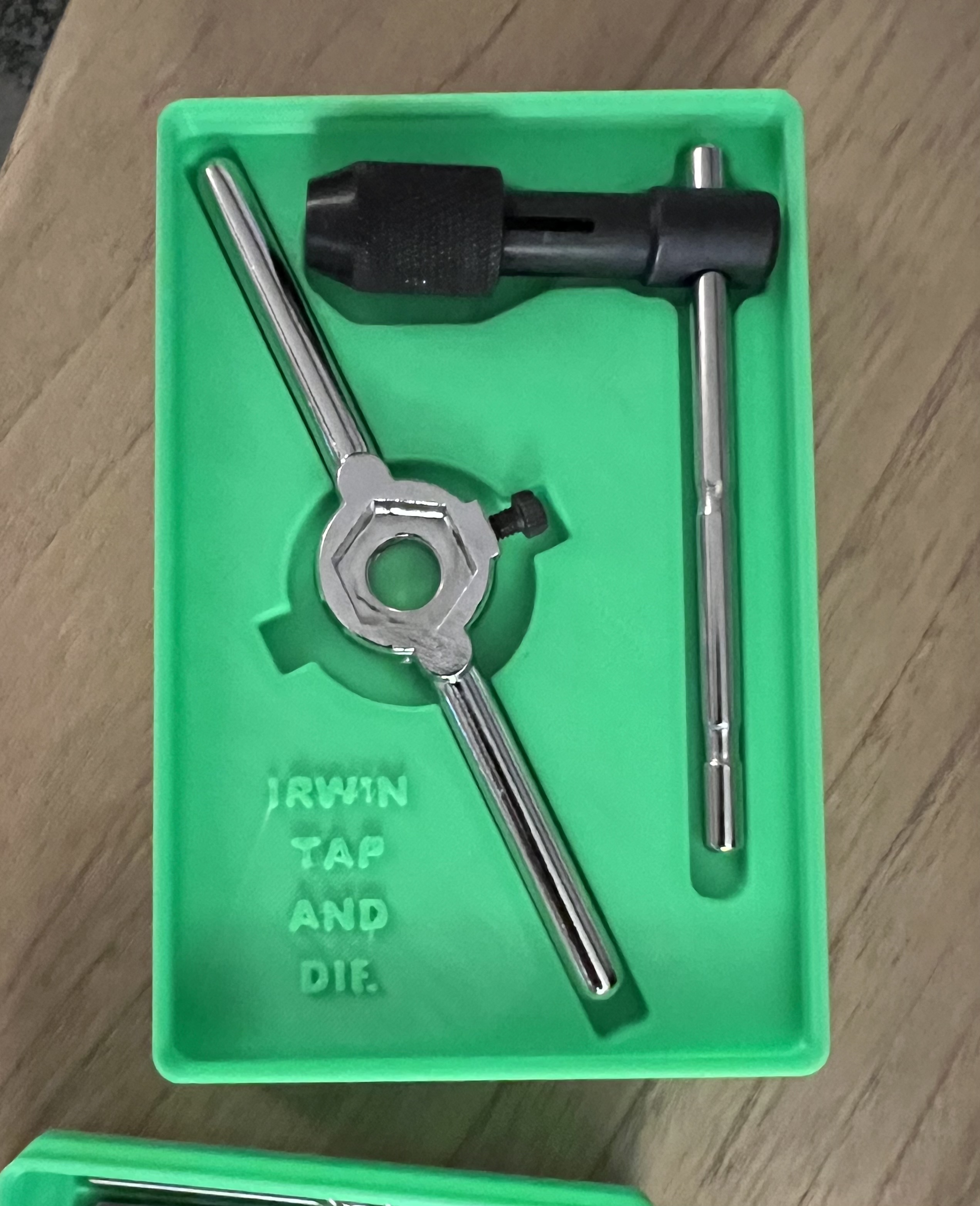 Gridfinity Irwin Tap and Die Holder by Noah L Download free STL model