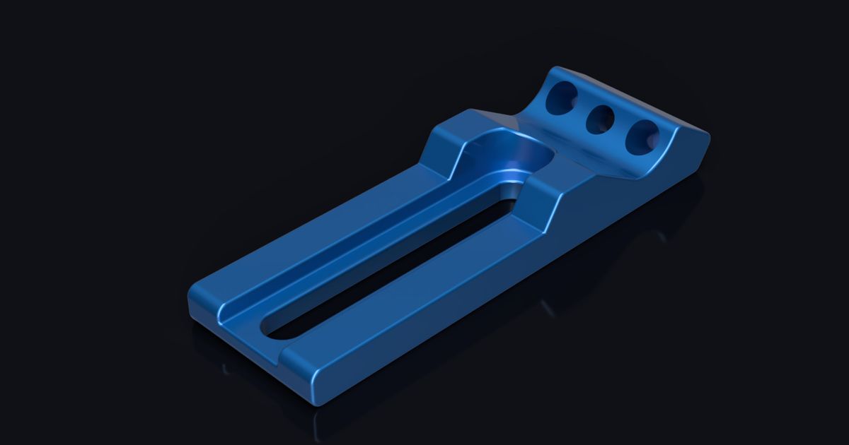 CNC low profile clamps by TaylorsMake Download free STL model