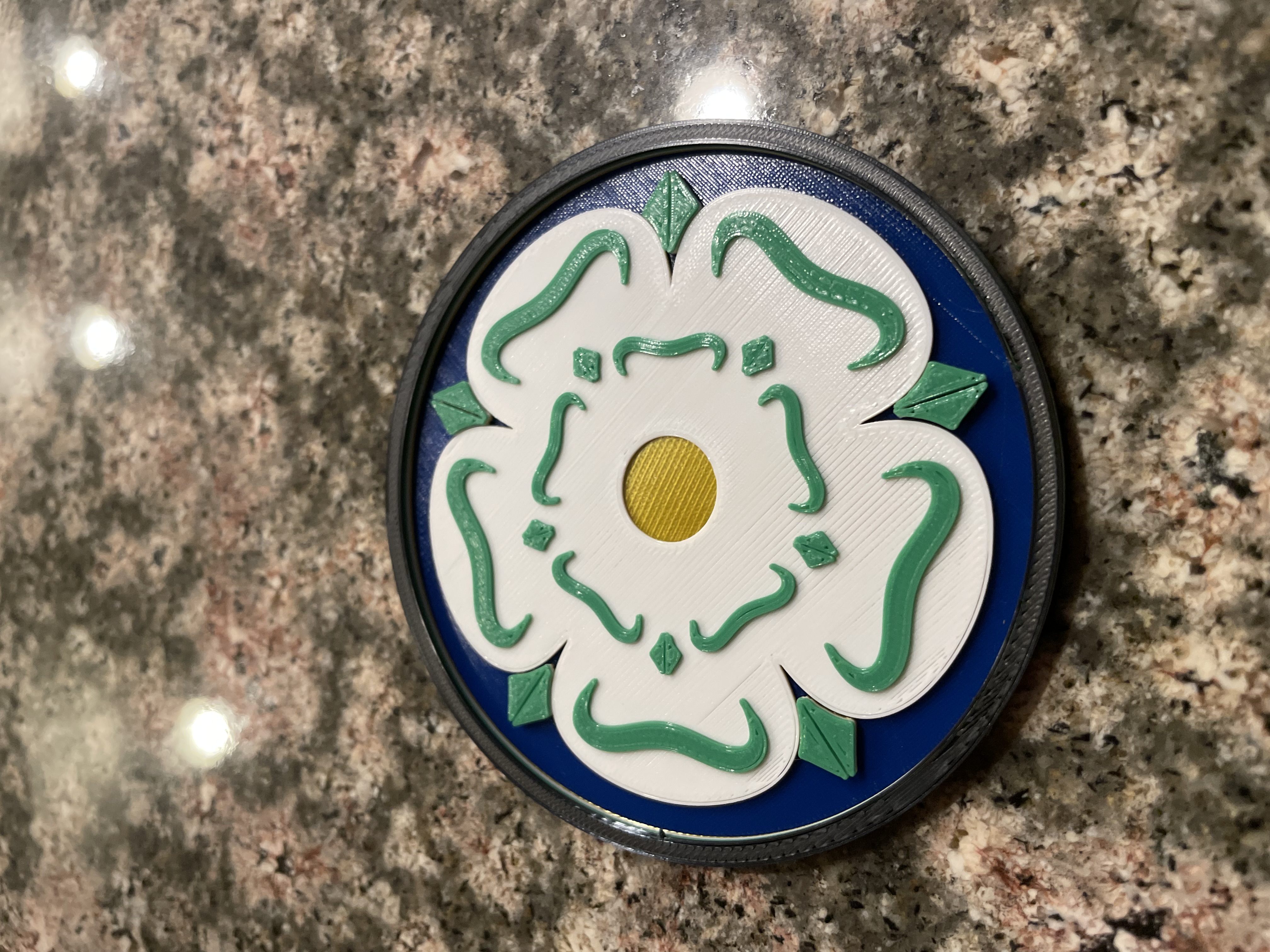 Yorkshire Rose Coaster