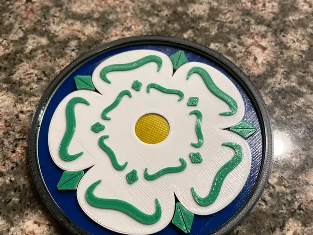 Yorkshire Rose Coaster