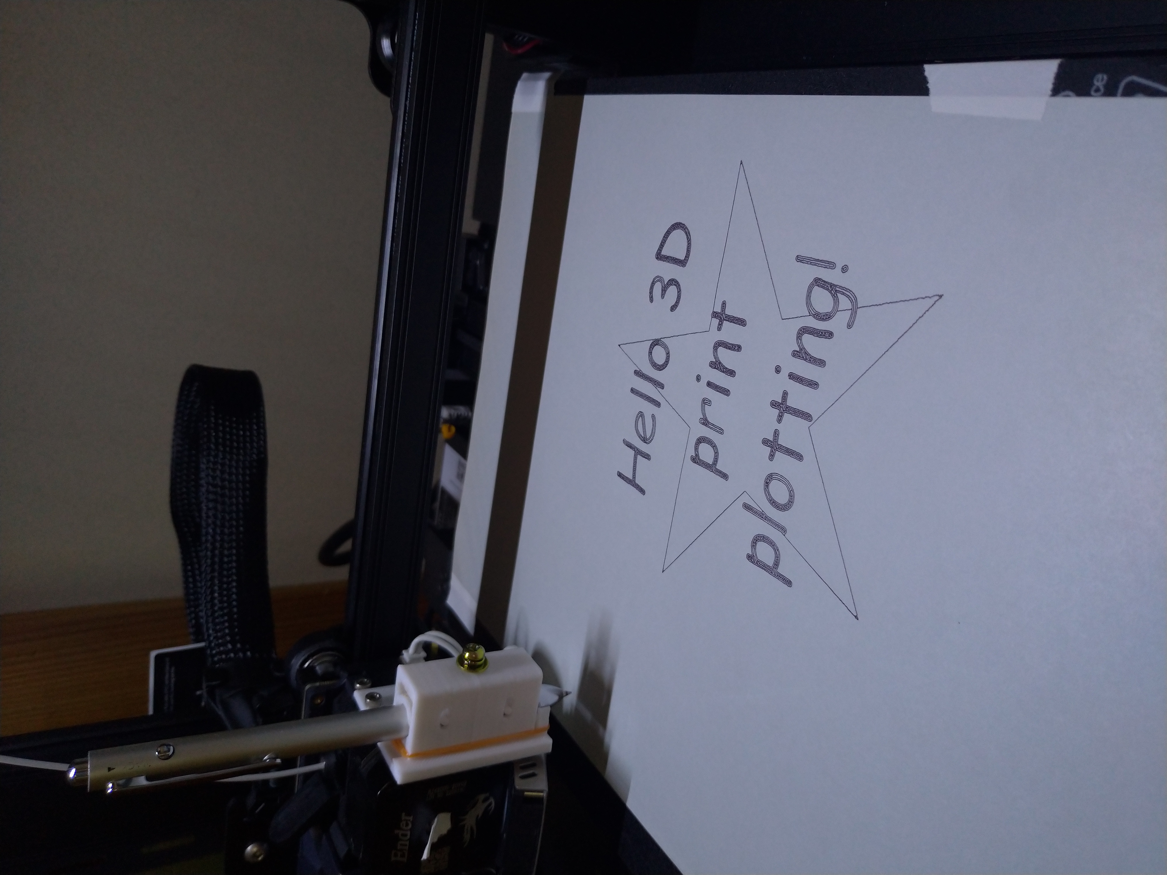Ender3 S1 Pen Plot - Pen Holder
