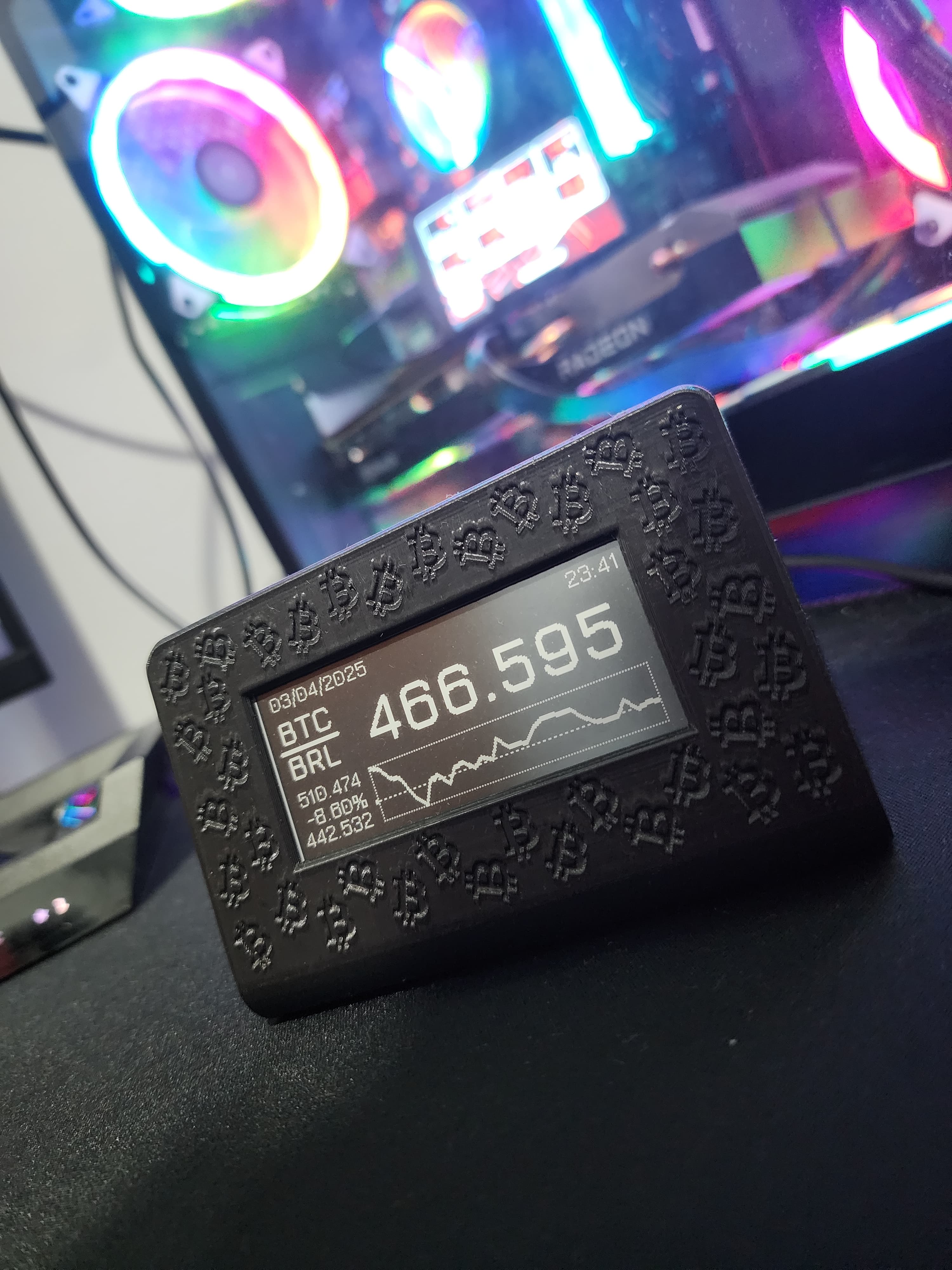 Inky Monitor - Cotação de Bitcoin
