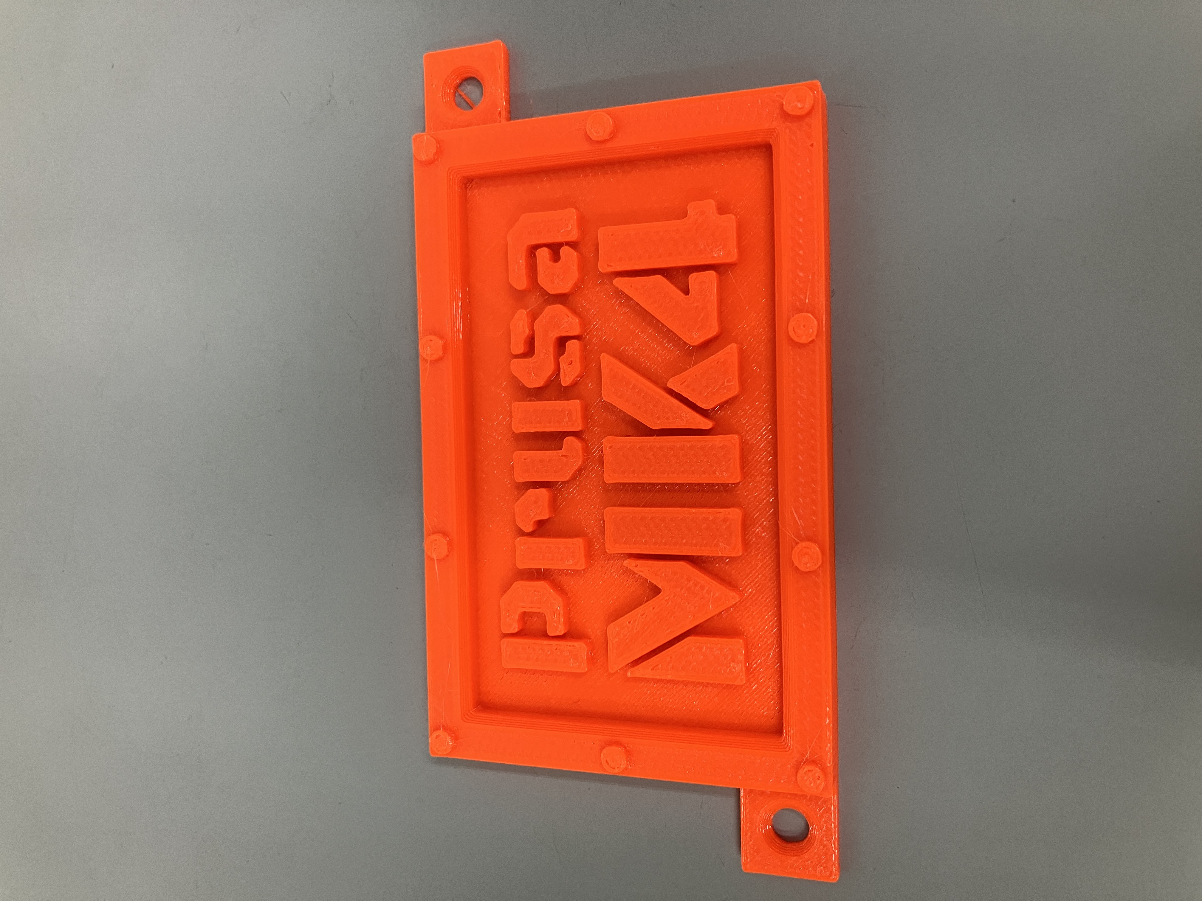 Prusa Logo Plate MK4