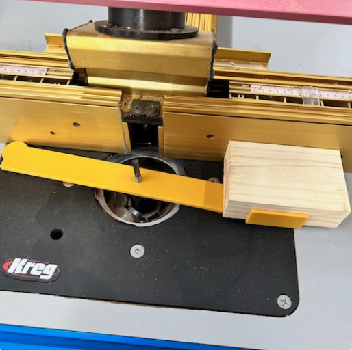 Router Table Centre Finder (for half Inch 12.7mm bit) by Darrens