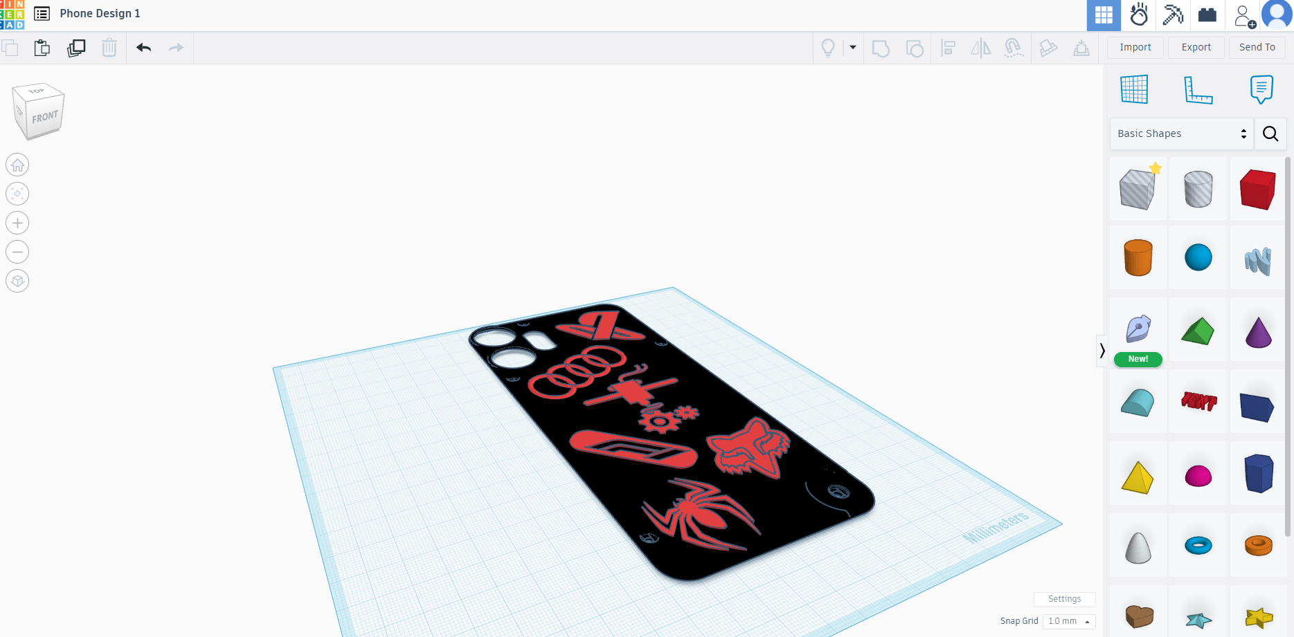 CMF Phone 2 Pro Case 3D model thumbnail