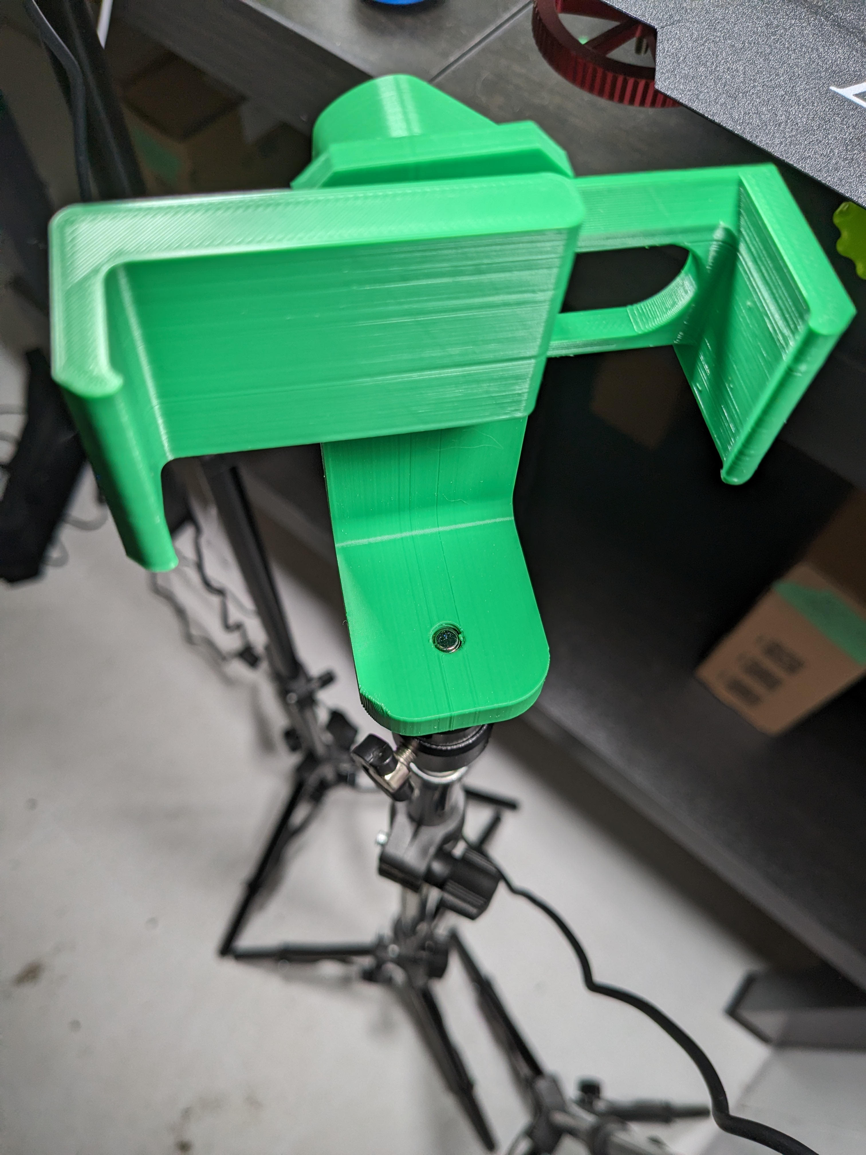 Stem v2 with printed nut 3D model thumbnail