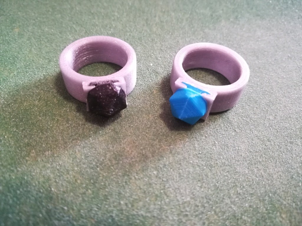 Miniatura 3 do modelo 3D Ring Customizable