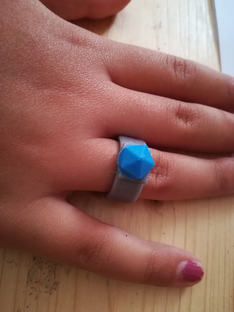 Miniatura 5 do modelo 3D Ring Customizable