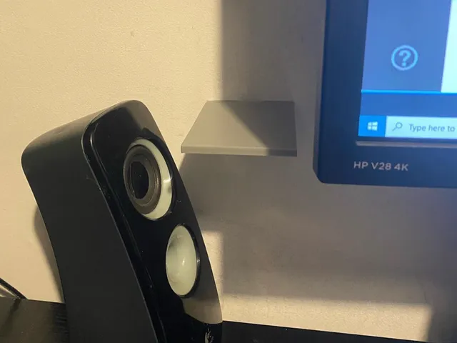 Floating Speaker Shelf