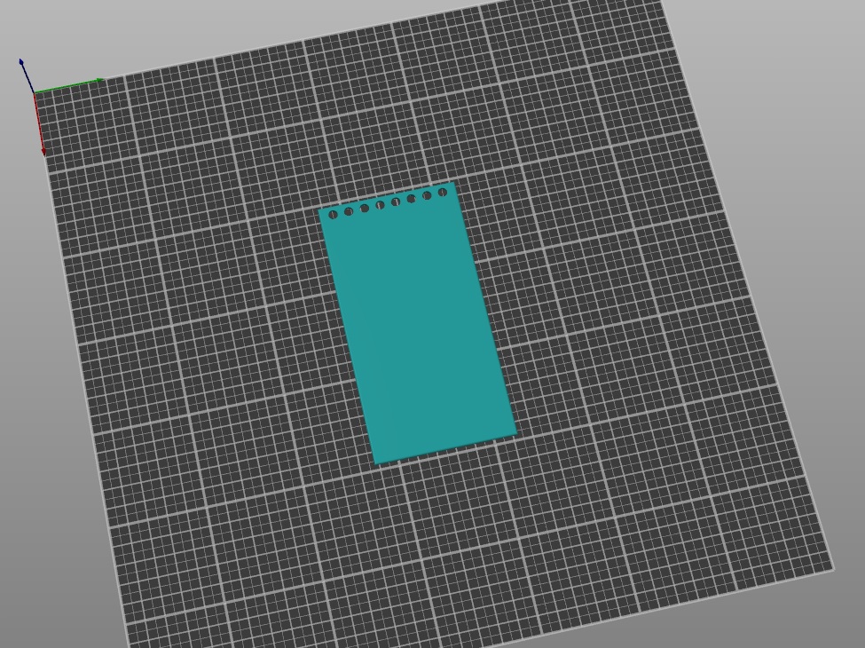 Blank Notepad cover