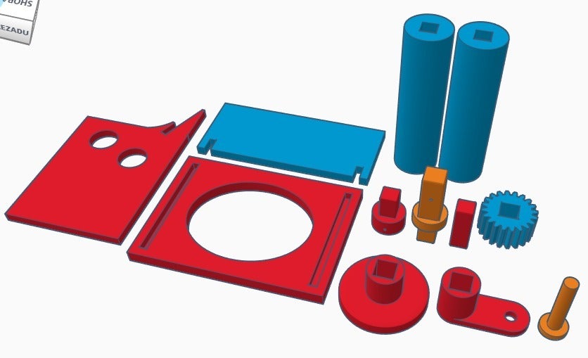 Miniatura 6 do modelo 3D Modeling Tool - Roller press