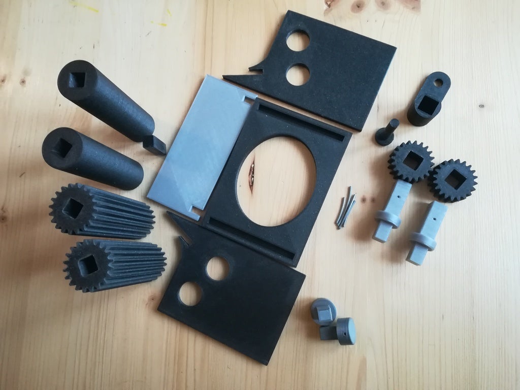 Miniatura 7 do modelo 3D Modeling Tool - Roller press
