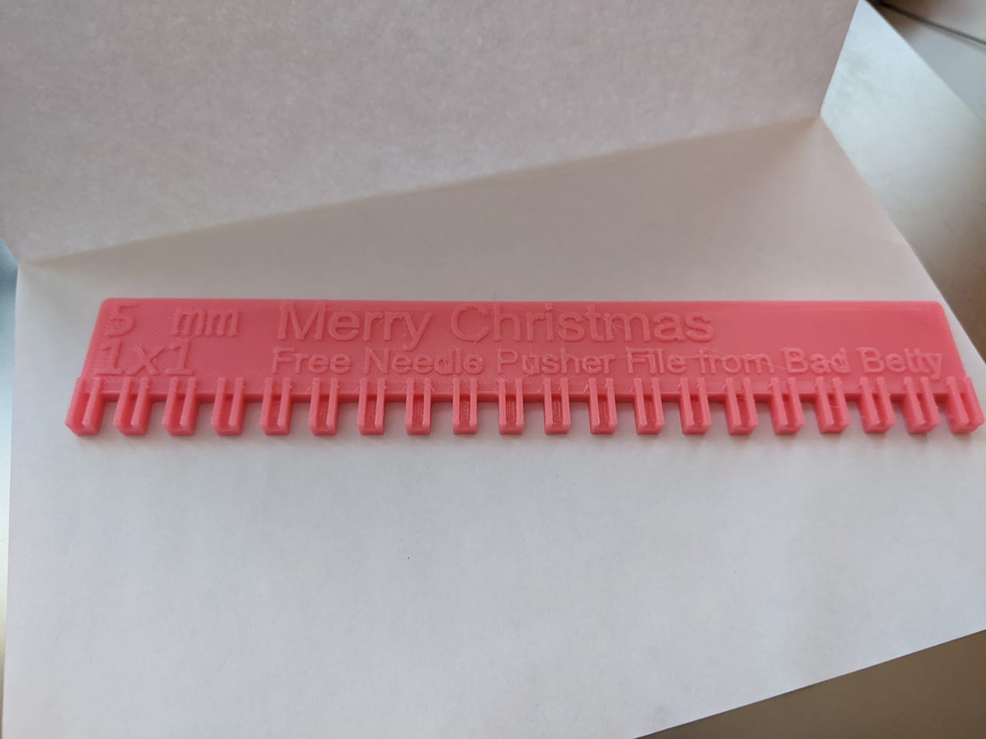 5 mm Knitting Machine Needle Selector by Daria Download free STL