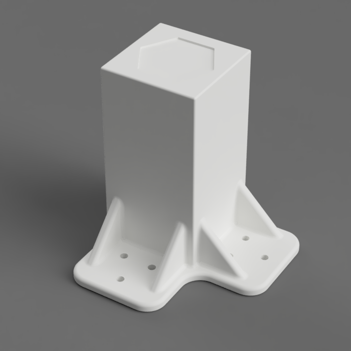 IKEA KALLAX Furniture Leg multiple sizes by mrusk Download free STL