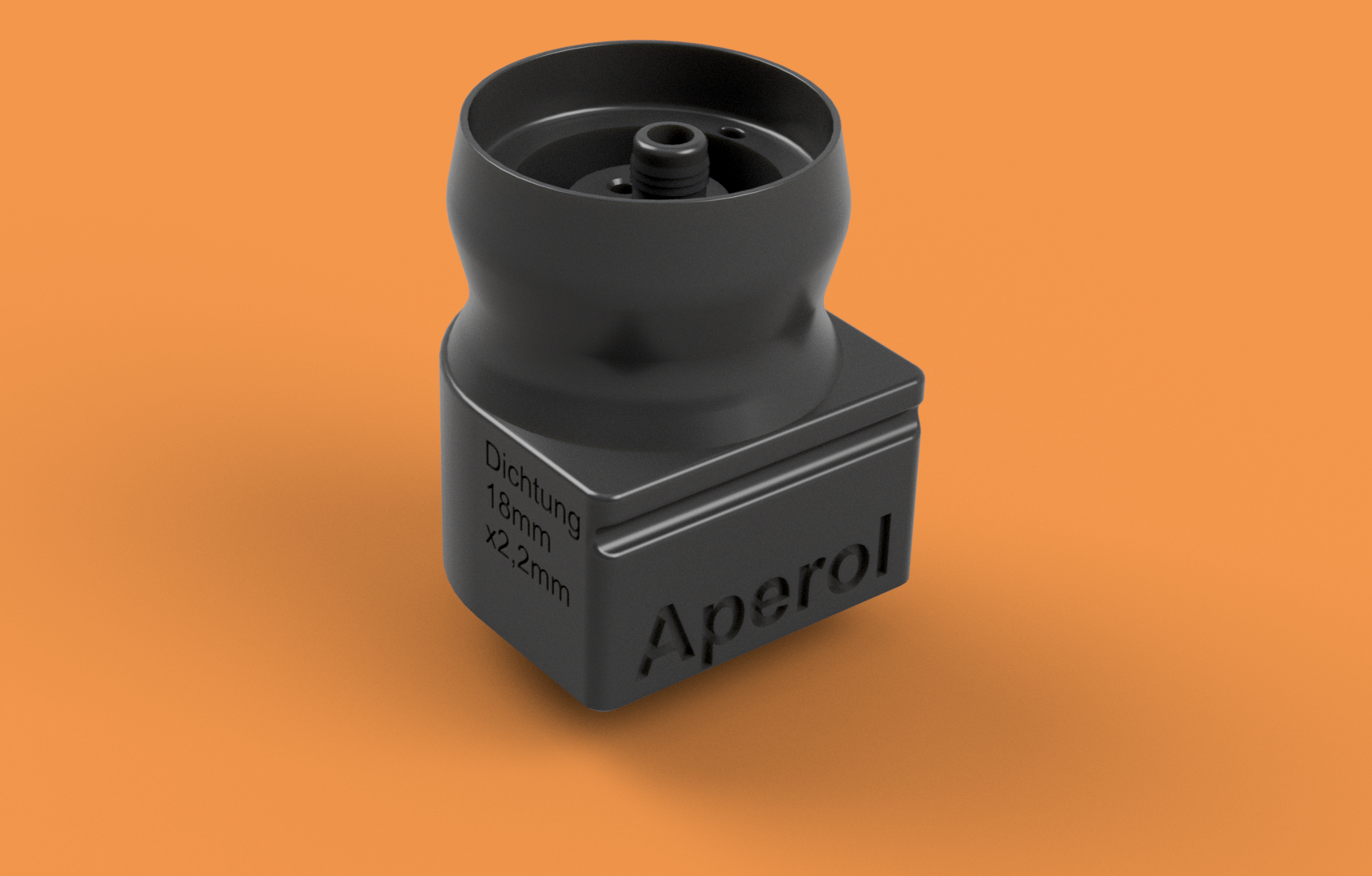Aperolino MK2 // Ventilblock "Aperol" mit Leckage-Ablauf & Doppeldichtung