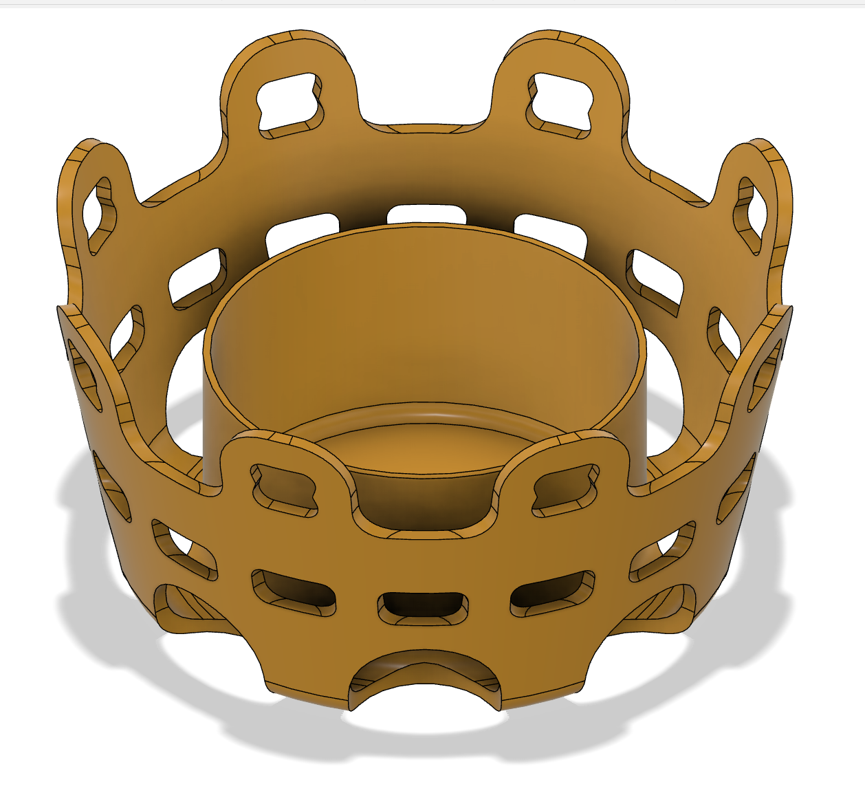 Bowl - Crown - Schale - Decoration