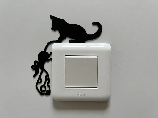 Wall Light Switch Decoration #12
