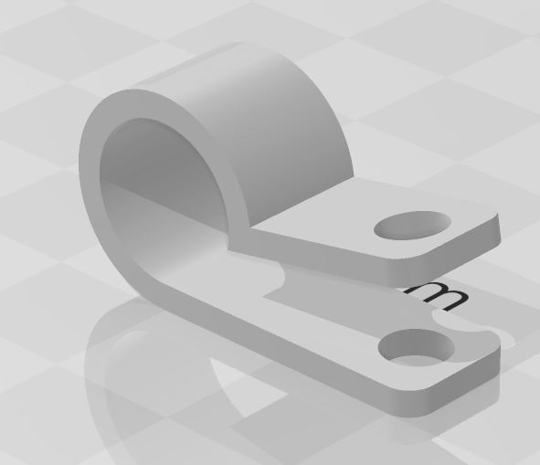 Miniatura 5 do modelo 3D Simple Wire Clip