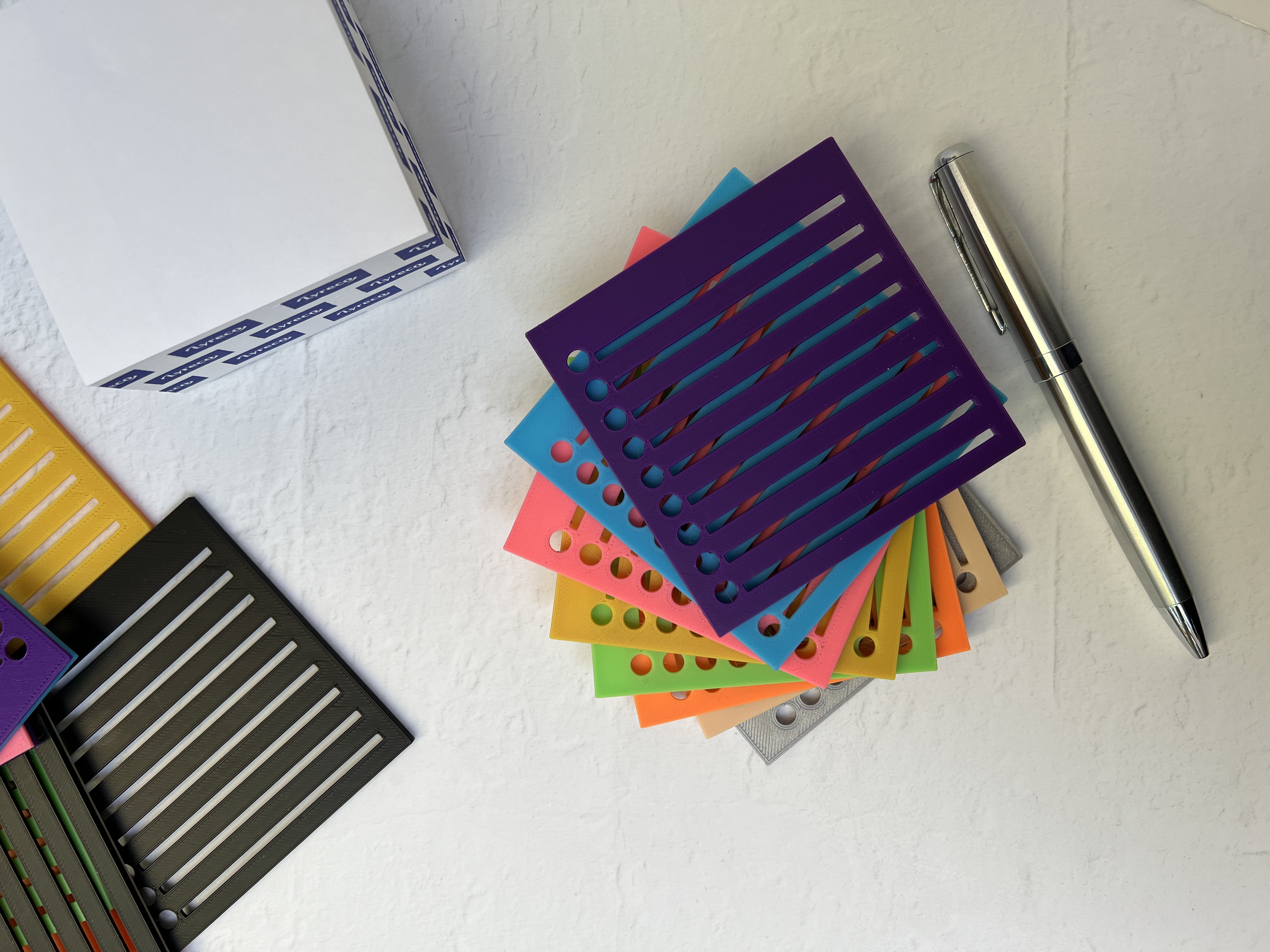 Post-It Note Checklist Stencil