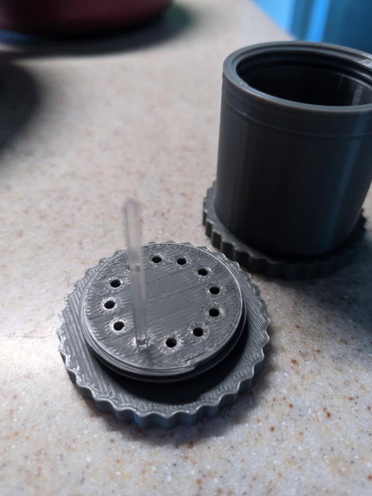 Rotorod rod case