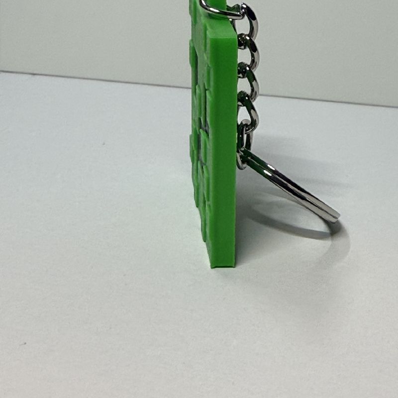 Minecraft-Inspired Creeper Keychain by LukesWorkshopBuilds | Download ...