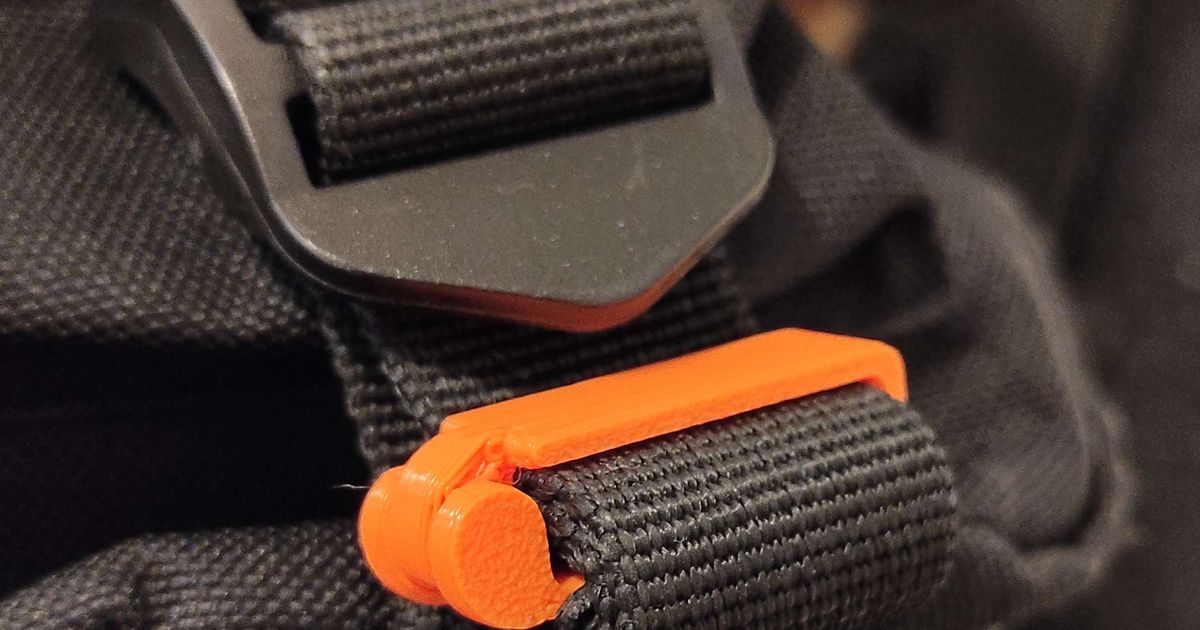 Reinforced SnapStrap for Backpack Straps by emmgr23