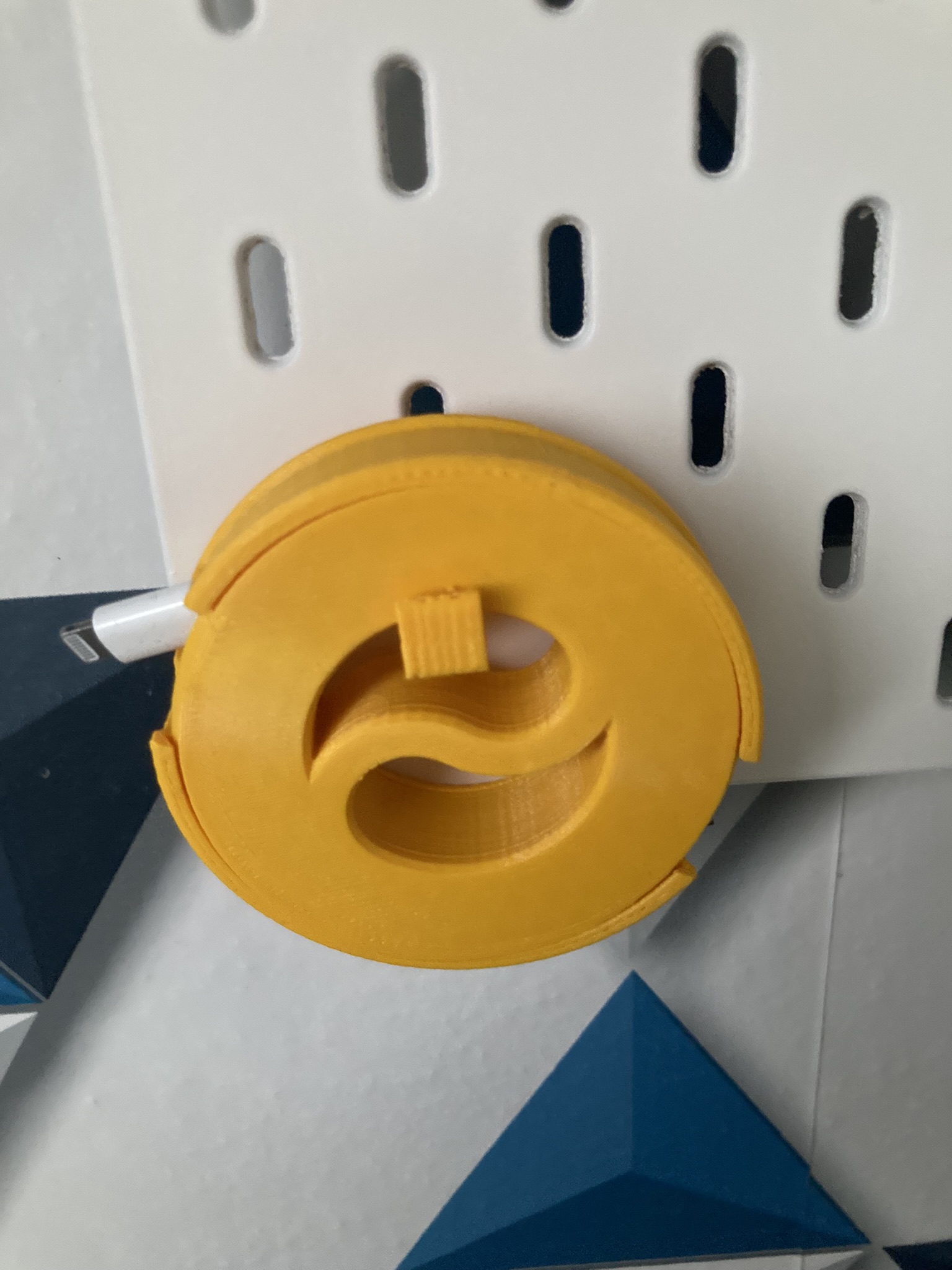 Skadis Cable Spool Holder By Skrzypczuk Download Free Stl Model 0015