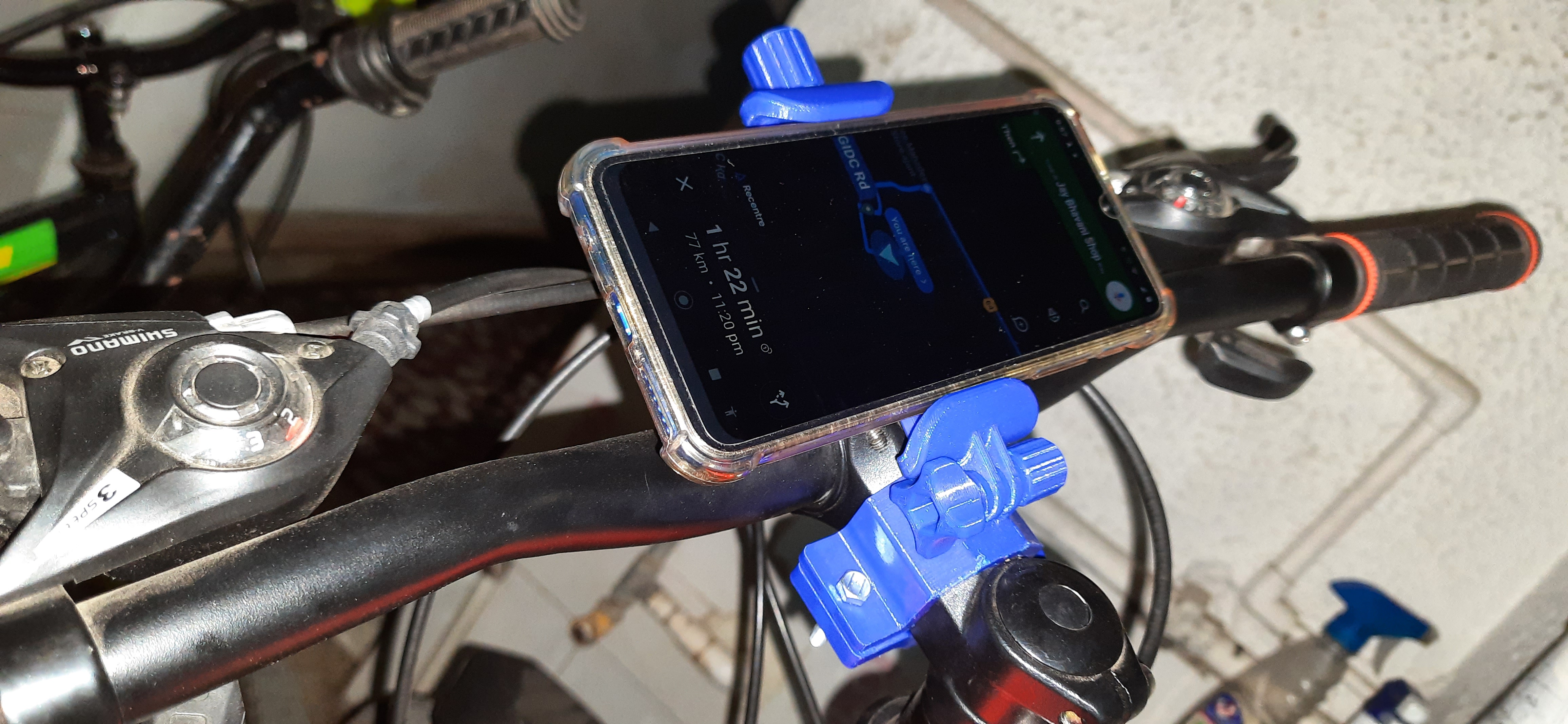 Mobile Holder Bycycle  Clamp.