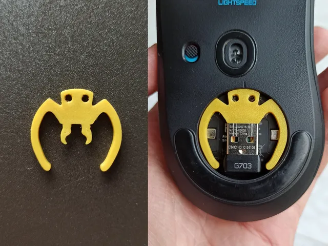 The Dongle Spider - Logitech mouse dongle storage