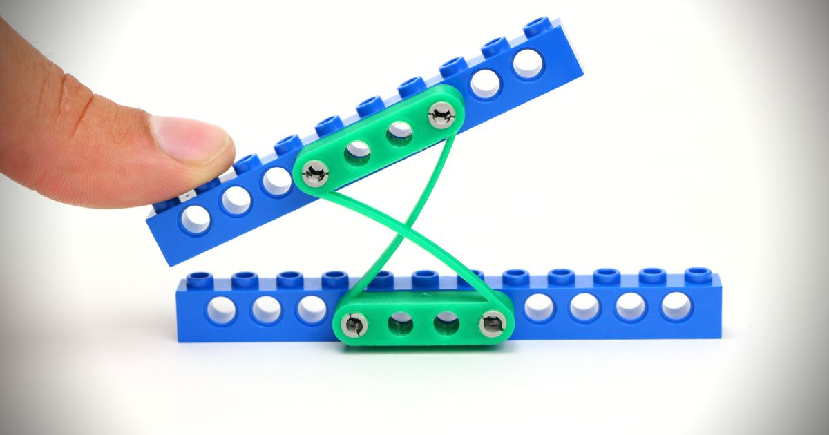 FlexLinks CrossAxis Flexural Pivot by BYU CMR Download free STL model