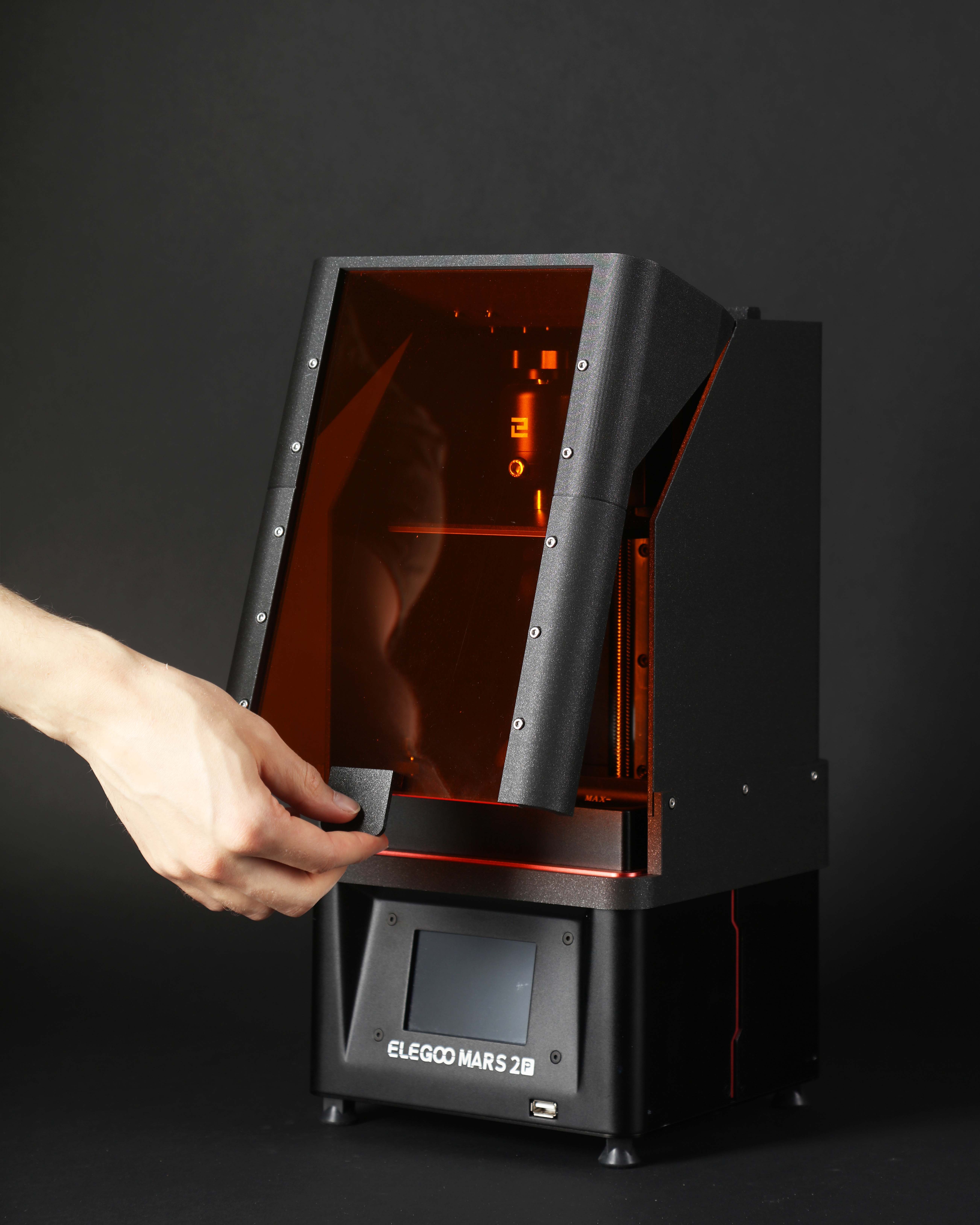 Easy Elegoo Mars Enclosure (dark)