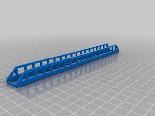 HO Scale spiral stair and bridge