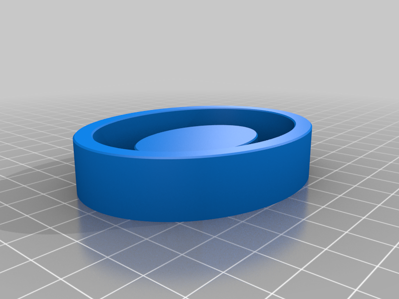 Coddle to make oval rubber mold