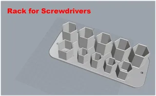 Rack for Screwdrivers