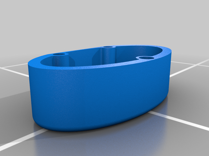 Oval hinged box 7 x 4