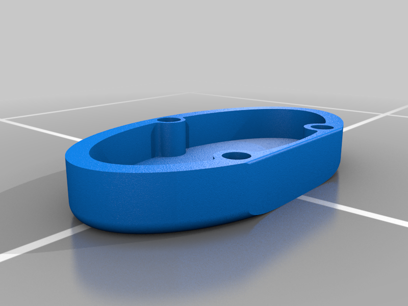 Miniatura 6 do modelo 3D Oval hinged box 7 x 4