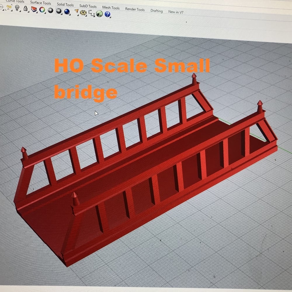 HO Scale Bridge Small By Gordyt47 Download Free STL Model ho-scale-bridge-small-by-gordyt47-download-free-stl-model
