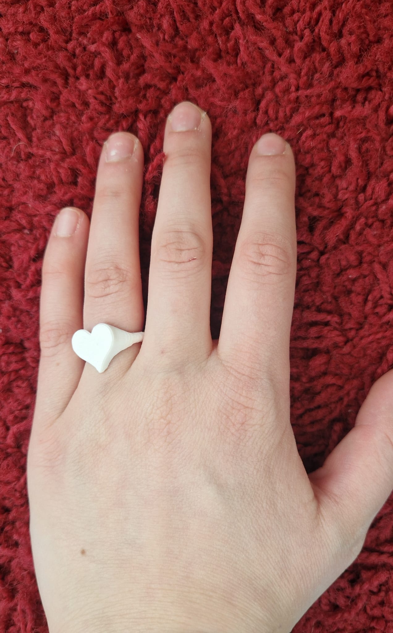 Miniatura 2 do modelo 3D Heart Ring